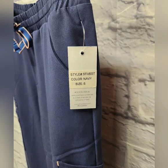 NWT Dolan Madeleine High Waisted 8-Pocket CORE Scrub Pant In Navy Various Sizes - Picture 11 of 13